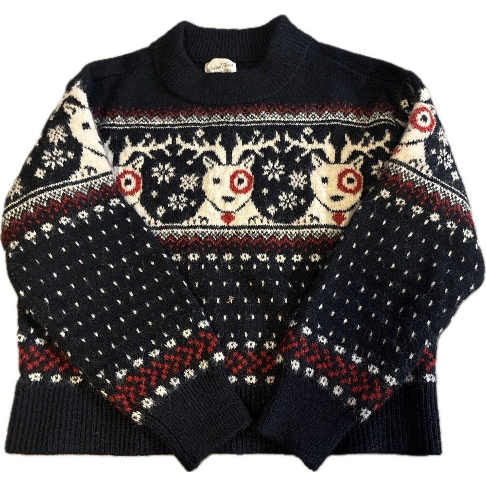 Women’s Limited Edition Sweater Medium Target Bullseye Dog